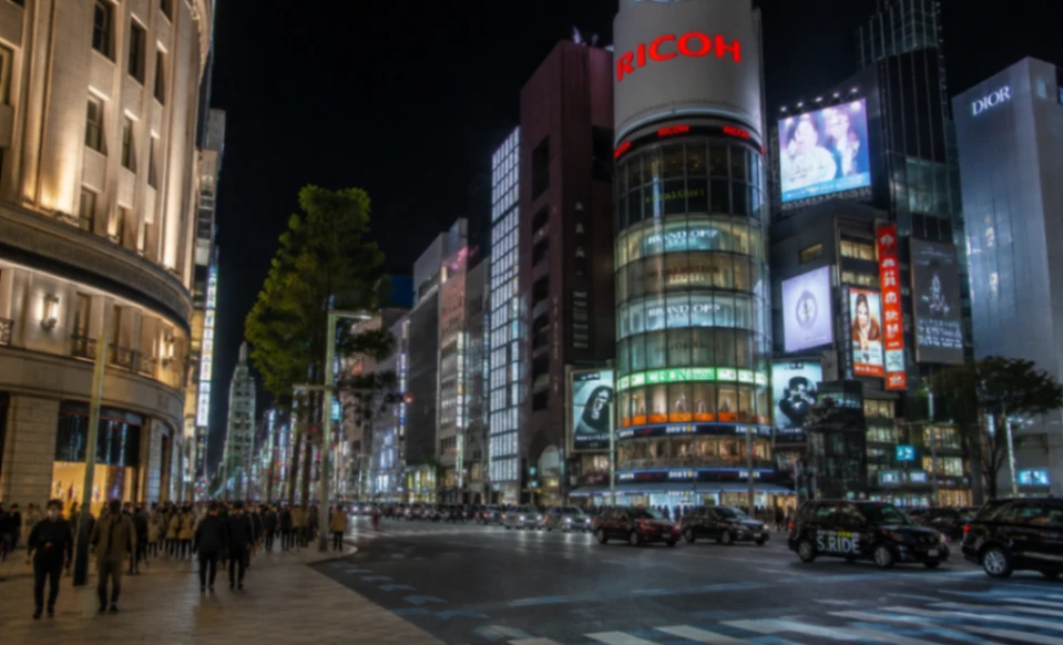 Ginza Shopping District